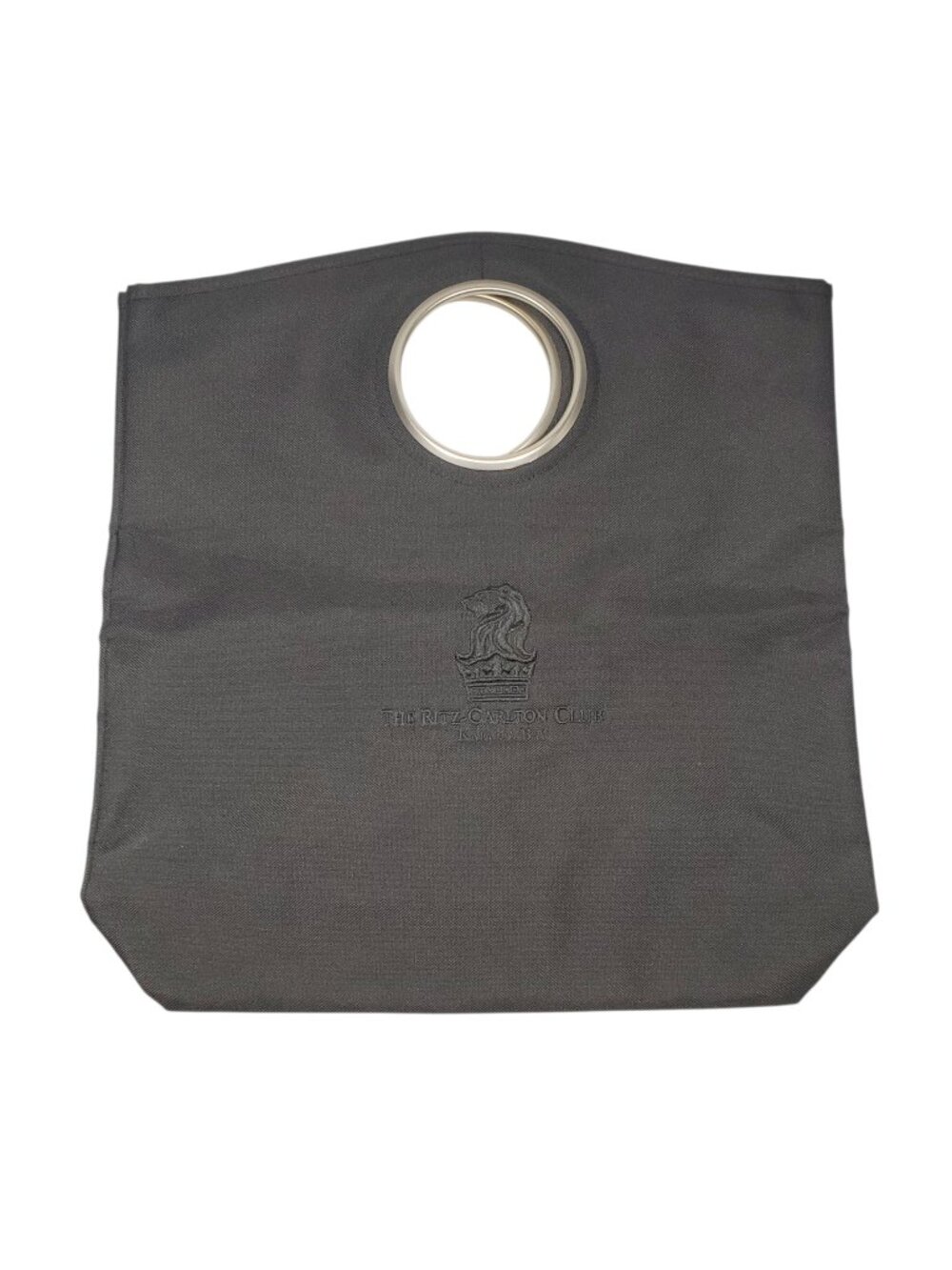 The Ritz Carlton Club Tote Bag Black Canvas The Residences at Kapaua Bay